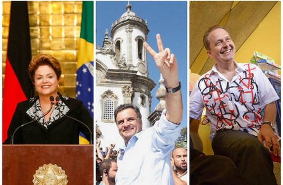 Dilma venceria os dois principais adversários no segundo turno /Monatagem/R7