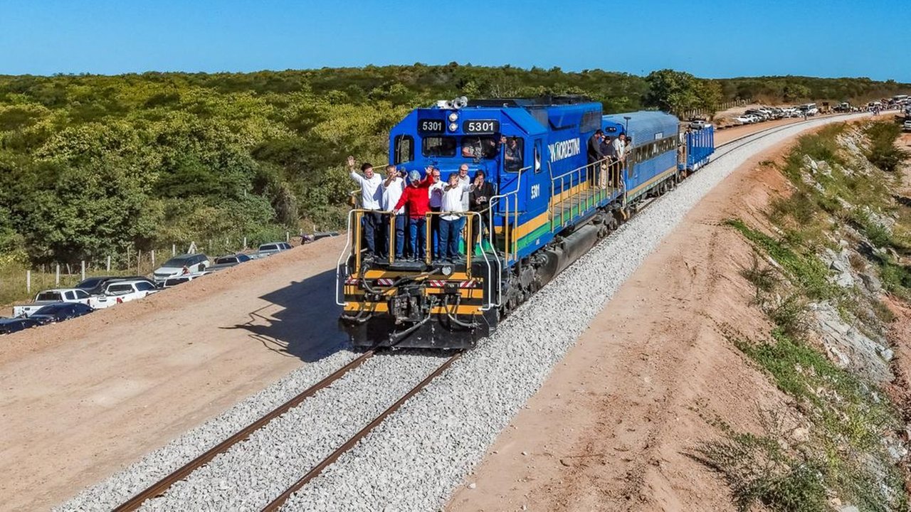 Ferrovia Transnordestina, entre CE e PI, atinge 82% de obra concluída