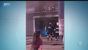 Princípio de incêndio é registrado em agência bancária no centro de Aracaju 