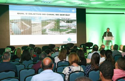 Secretaria de Infraestrutura fala sobre o Canal do Sertão no Summit Sustentabilidade 2023