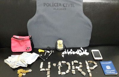 Polícia Civil prende trio por tráfico de drogas e associação para o tráfico