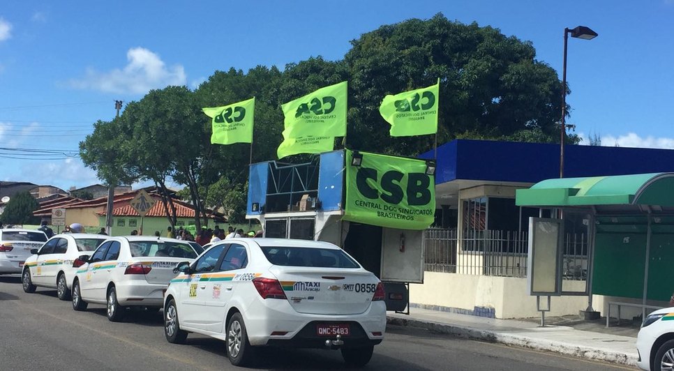 manifestação taxistas