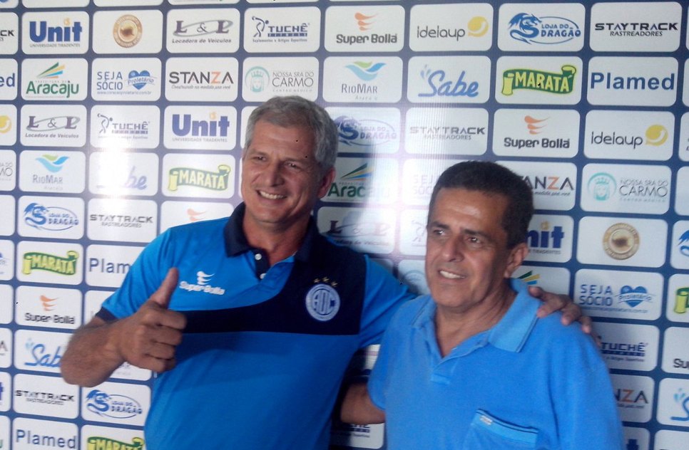 Fahel Junior é apresentado como novo treinador do Confiança / Foto: Foto: Claudio Rocha