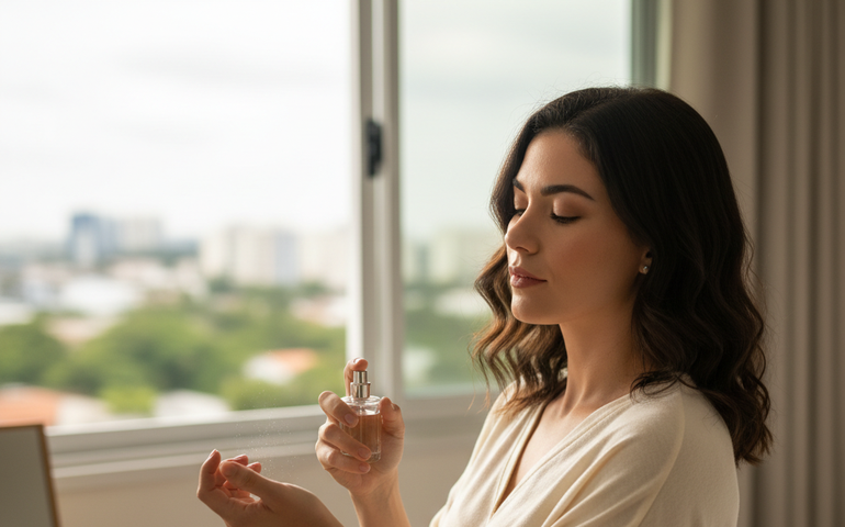 Gosta de usar perfume? Veja qual é a melhor região do corpo para fixar o cheiro