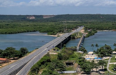 Muro de contenção da Ponte Divaldo Suruagy passará por reparos a partir da próxima segunda (30)