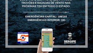 DEFESA CIVIL ALERTA DE CHUVAS