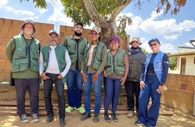 Saúde realiza 2ª etapa de projeto com a Fiocruz; projeto avalia efeitos de saneamento causados pela esquistossomose