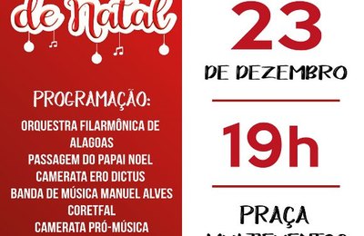 Cultura prepara programação especial de Natal na orla de Maceió