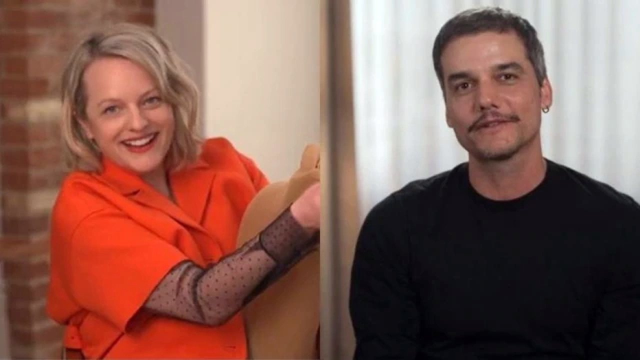 Elisabeth Moss e Wagner Moura viraram amigos após série da Apple TV+