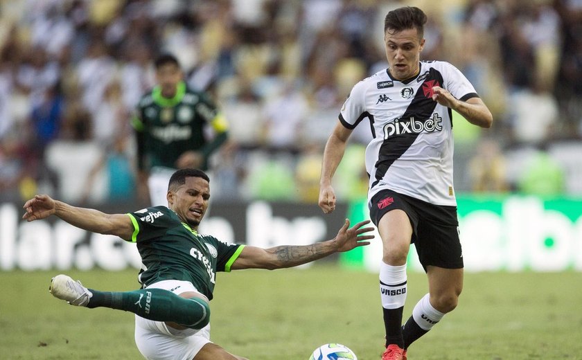 Palmeiras arranca empate com o Vasco em jogo movimentado