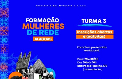 Maceió recebe a última formação em Cultura Digital para mulheres