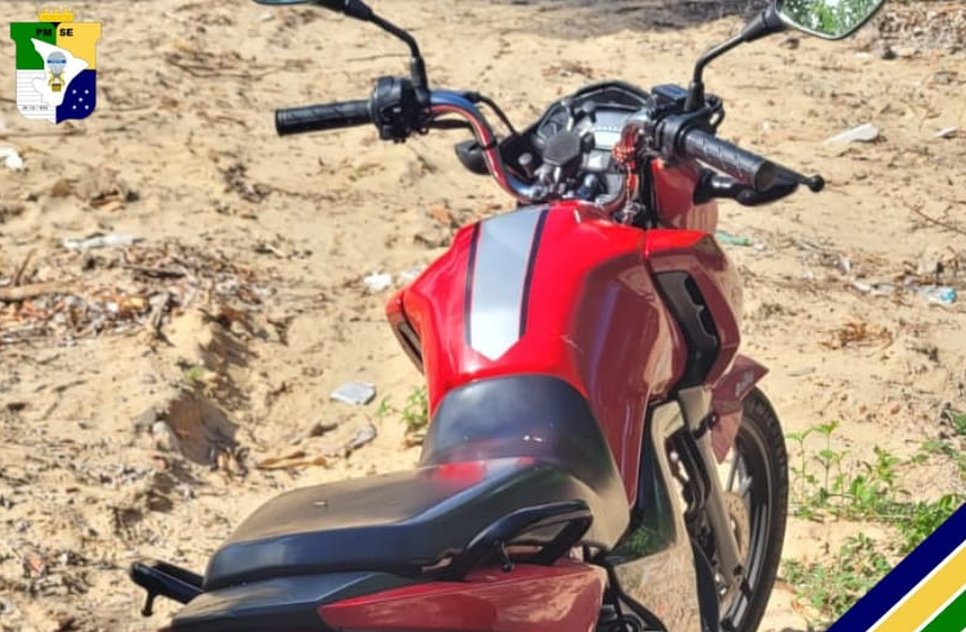 MOTOCICLETA / Foto: Reprodução: Foto/ Policia Militar