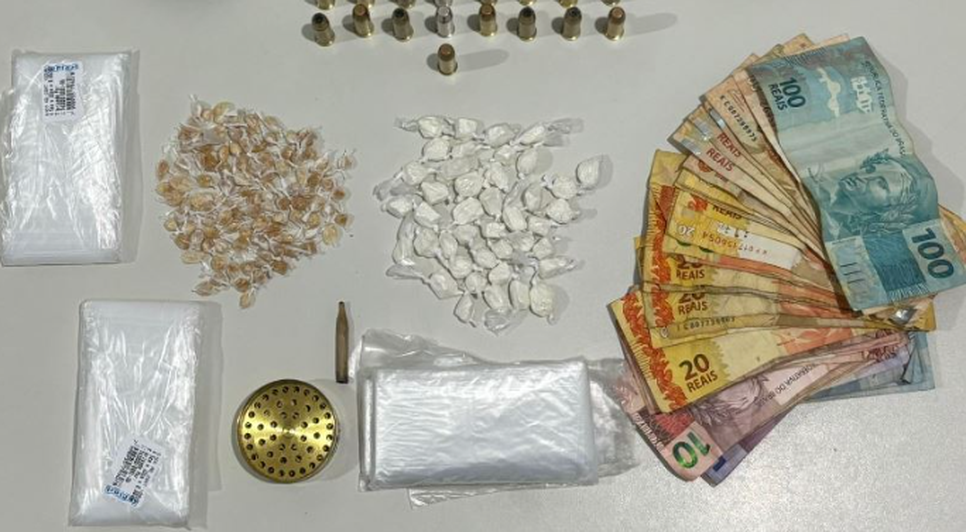 bala e armas / Foto: Reprodução: Foto SSP