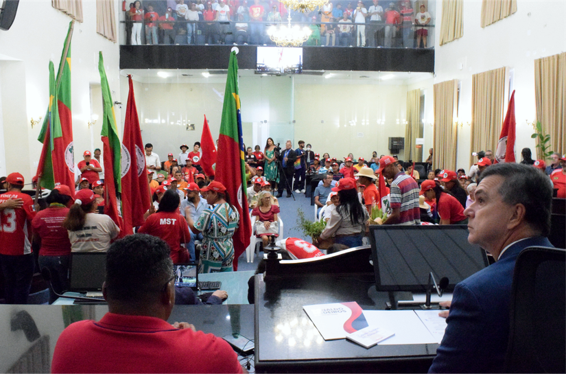 ALE celebra 40 anos do MST defendendo a reforma agrária e o combate à fome