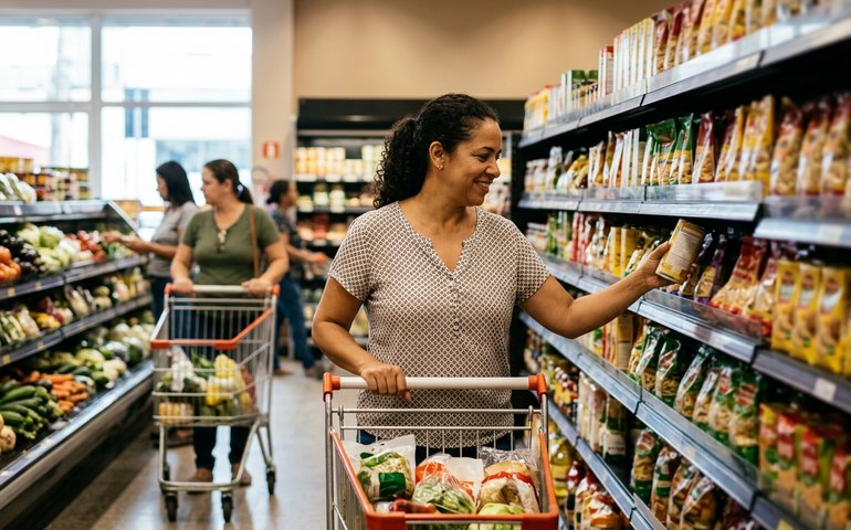Confiança do consumidor avança pelo segundo mês seguido e atinge 89,1 pontos em abril, aponta FGV