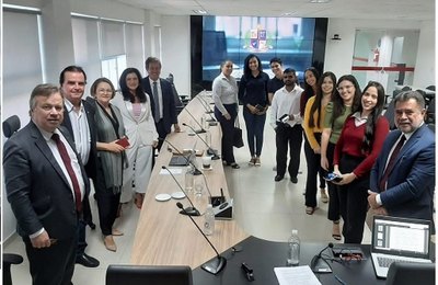 Ouvidor- geral apresenta o Ministério Público a estudantes do Curso de Direito do Cesmac