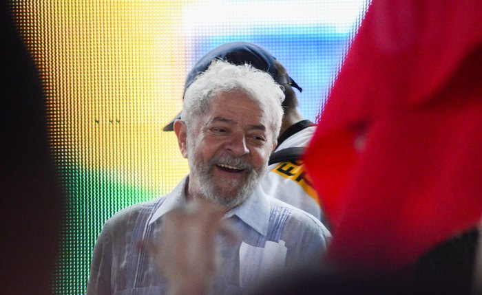 Lula durante visita à Maceió em 2017 - Foto: Bruno Fernandes