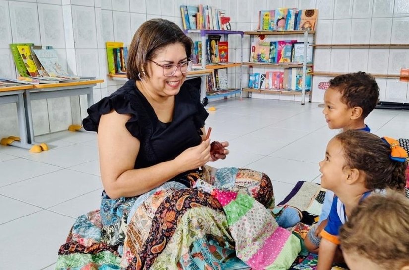 Ações de mediação de leitura na Educação Infantil ganham destaque em Maceió