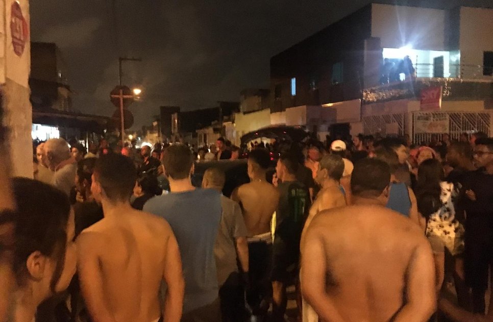 confusão no Siqueira Campos