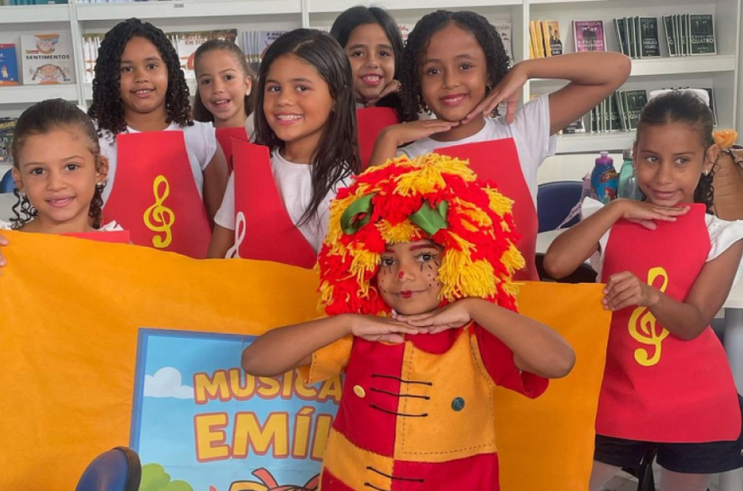 Semana de Incentivo à Leitura movimenta o distrito Luziápolis com atividades lúdicas e culturais