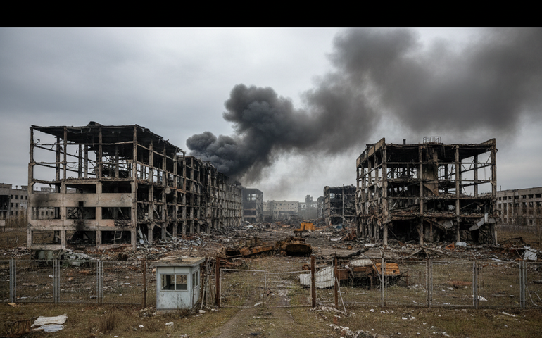 Tropas russas realizam ataque massivo contra indústrias militares ucranianas, afirma Ministério da Defesa