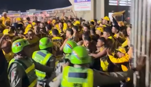 Torcida do Sport invadiu estádio Rei Pelé sem revista antes de jogo contra o CRB