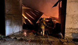 Incêndio Tobias Barreto / Foto: Corpo de Bombeiros