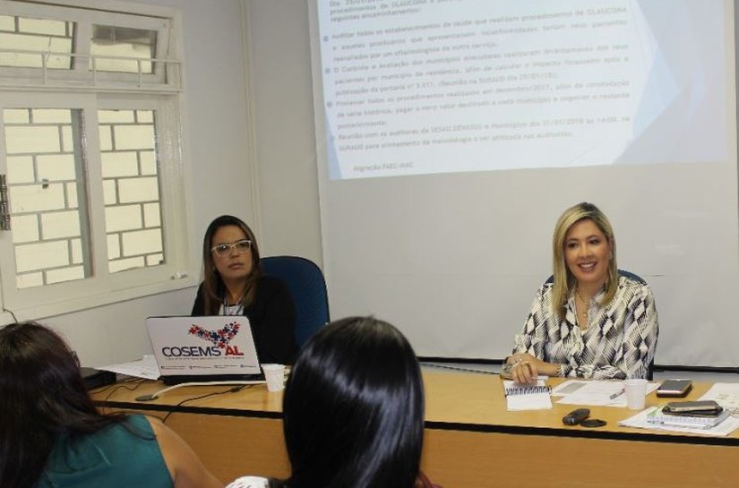 Cosems discute com Estado redução de recursos do MS para tratar glaucoma