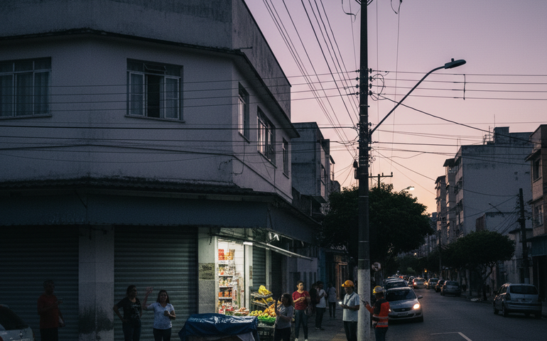 Quedas de luz frequentes em bairros da Zona Norte causam prejuízos a moradores e comerciantes