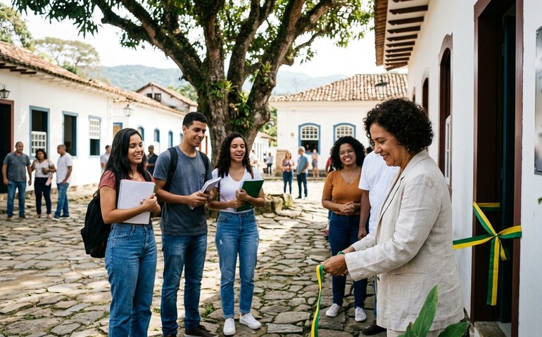 Paraty inaugura polo do Cederj e amplia oferta de graduações semipresenciais no Rio