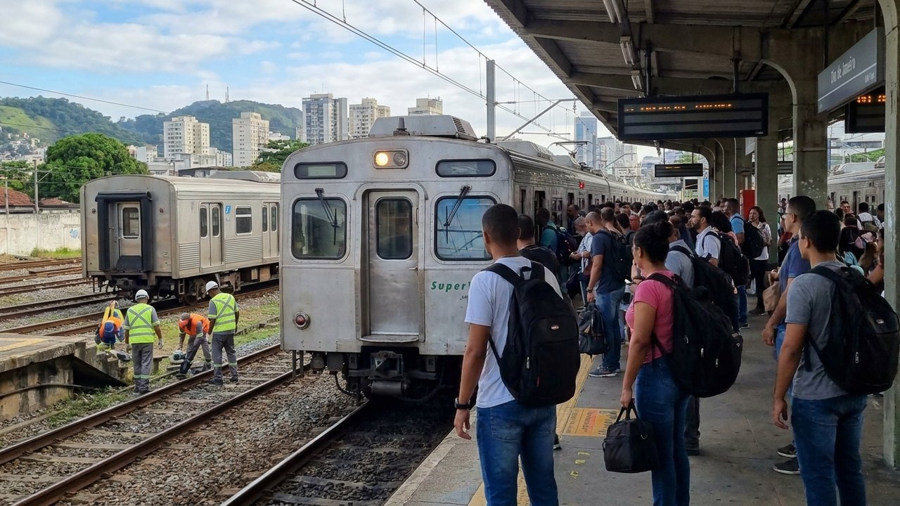 Dívida de R$ 15 milhões deixada pela SuperVia pode afetar operação dos trens no Rio