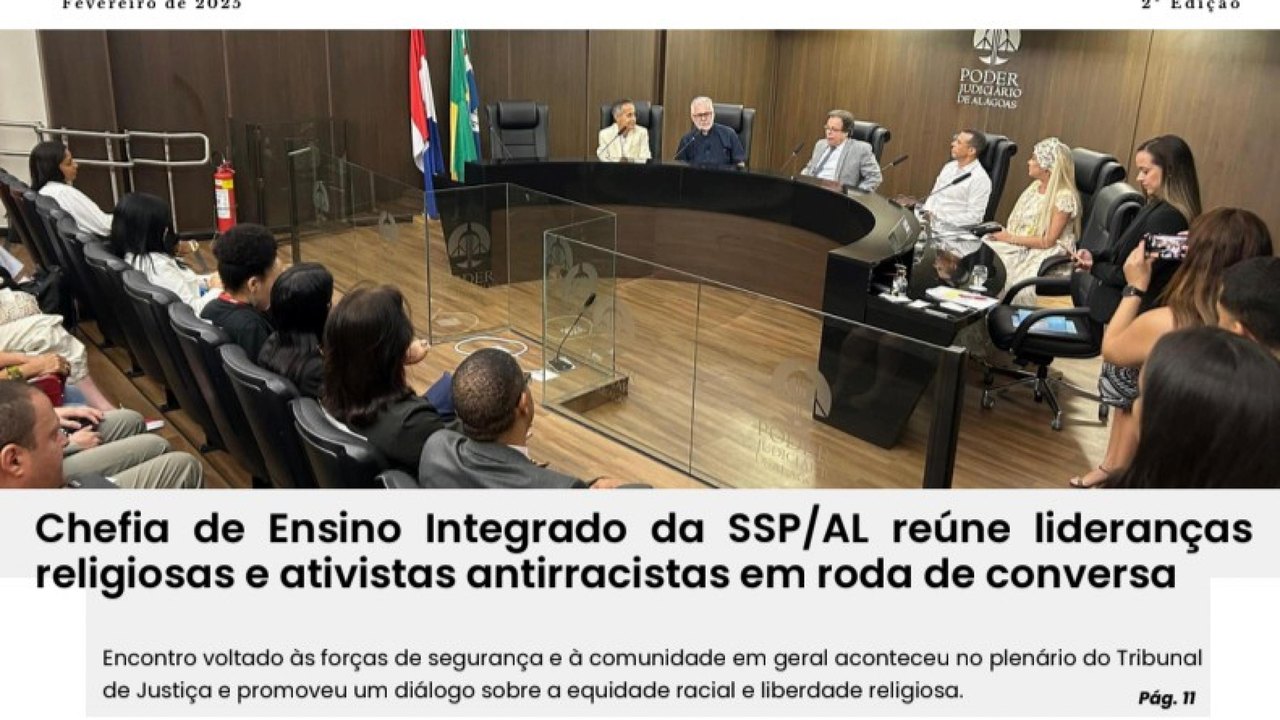 Chefia de Ensino da SSP lança revista com balanço das ações de 2024