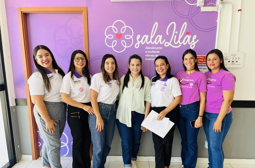 Comitê Gestor do Alagoas Lilás promove formação com rede de enfrentamento à violência contra mulher