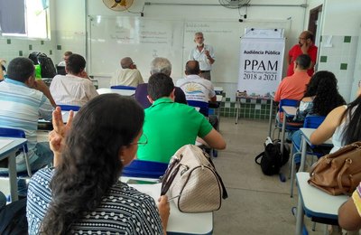 Prefeitura realiza audiência devolutiva do PPAM 2018-2021