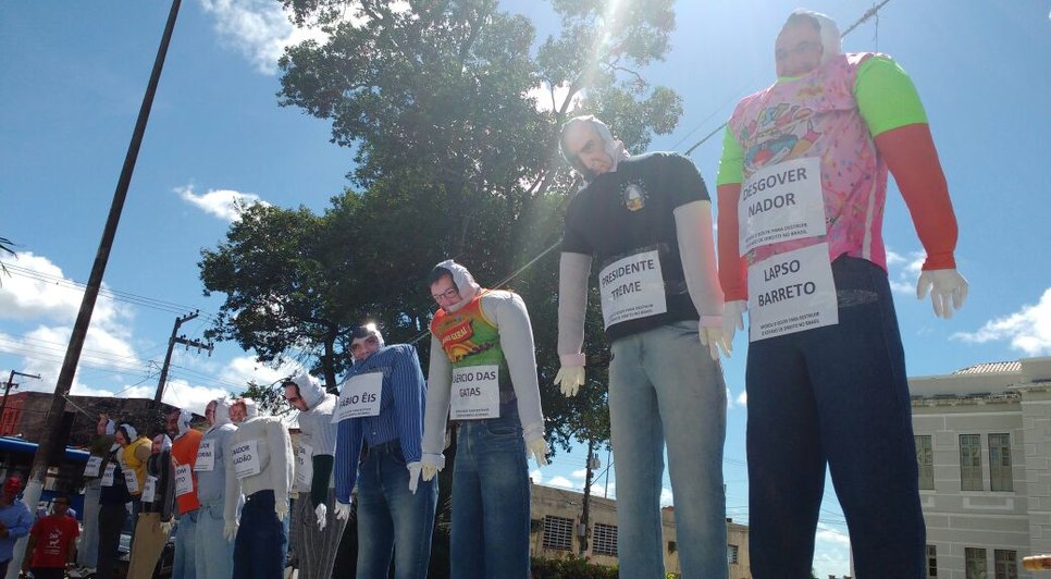 protesto cut Judas 