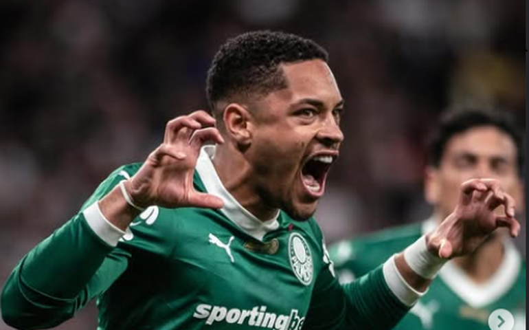 Vitor Roque trabalha parte mental para se firmar no Palmeiras: 'Psicóloga tem ajudado muito'