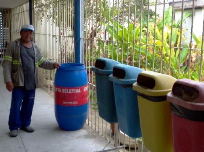 IMA leva projeto de coleta seletivade lixo para escolas do Cepa