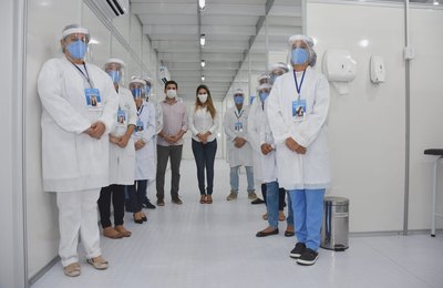 Prefeitura da Laje inaugura Hospital de Campanha para casos de Covid-19