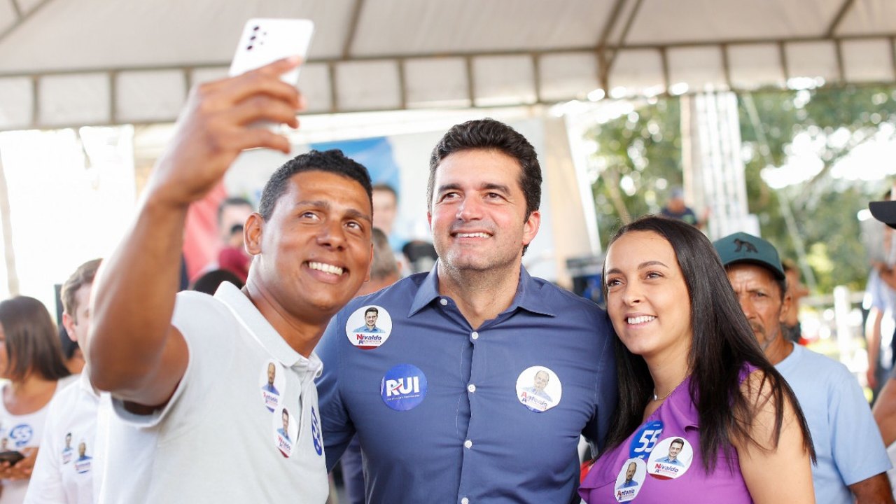 Rui Palmeira inicia campanha nas ruas da Santa Lúcia, nesta terça-feira (16), em Maceió
