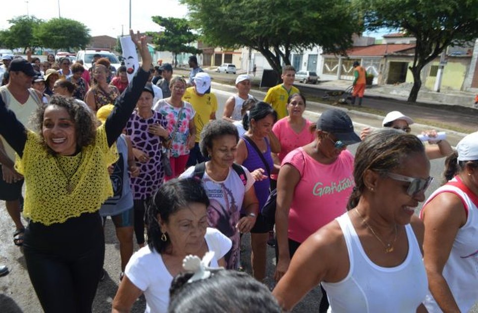 CAMINHADA CONTRA TABAGISMO / Foto: Socorro