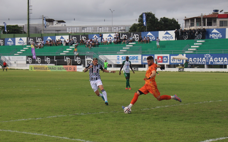 Pela Série D, ASA empata com o Lagarto sem gols jogando no Barretão