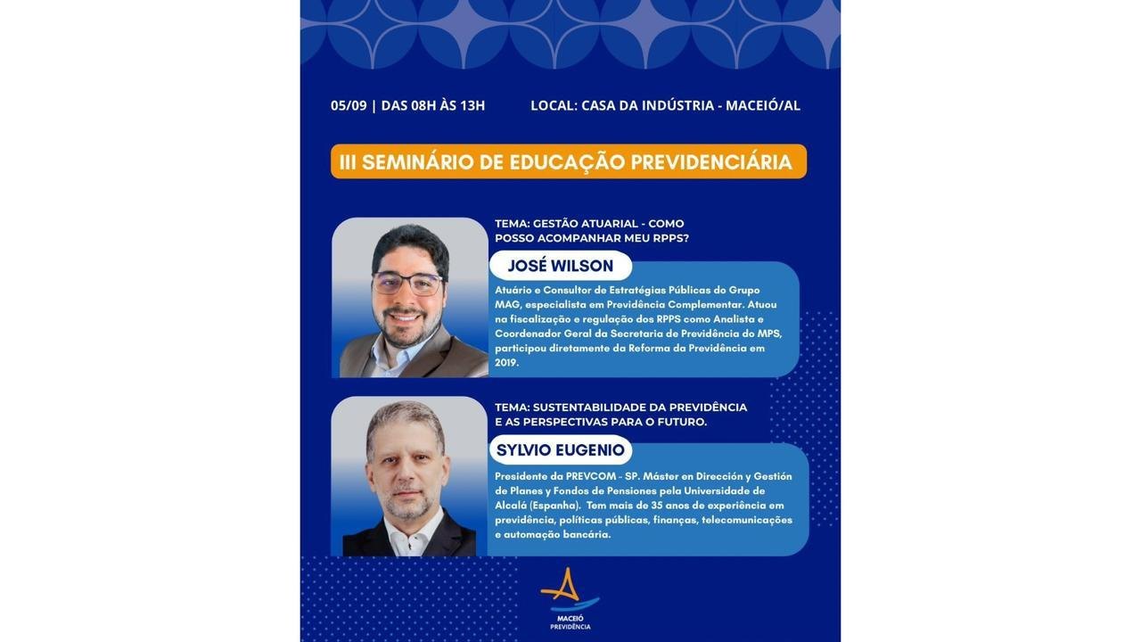 Seminário vai debater Educação Previdenciária na sexta (5)