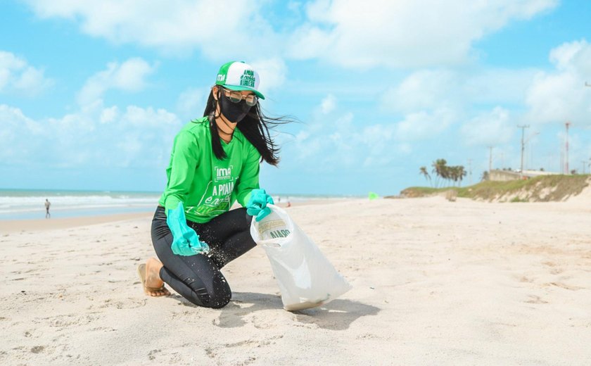 No Dia Mundial de Limpeza IMA faz ações do Nossa Praia em municípios