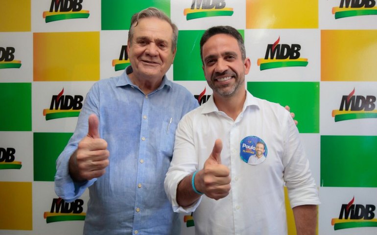 Paulo Dantas apresenta Ronaldo Lessa como vice em sua coligação