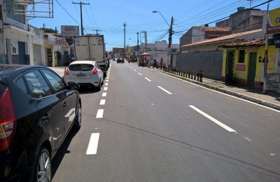 SMTT intensifica serviços de sinalização nas vias de Maceió