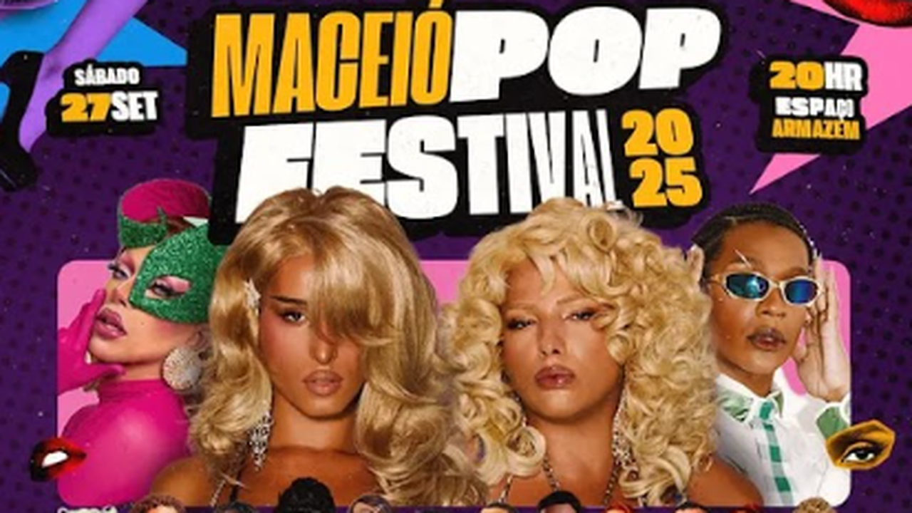 Maceió Pop Festival chega a sua segunda edição com dezoito atrações entre DJ’s convidados, cantoras e performers