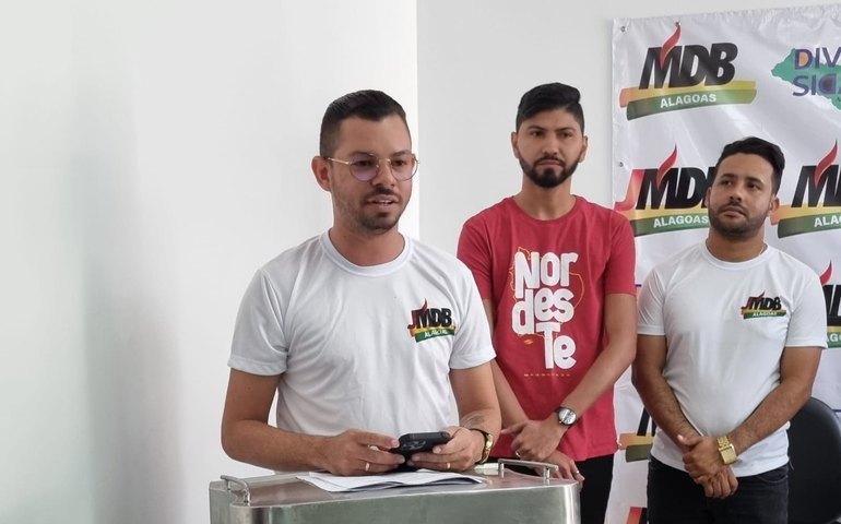 Novos dirigentes da JMDB e do MDB Diversidade em Alagoas foram empossados nesta segunda