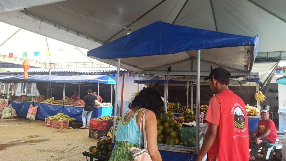 Programação cultural recheada e comida sem veneno, Feira Agroecológica Novo Jardim está de volta