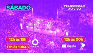 Pré-Caju 2022: acompanhe segundo dia de transmissão ao vivo no Portal A8SE