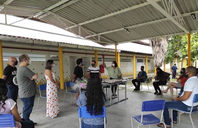 Estudantes da rede municipal participam de oficina e concurso de poesia